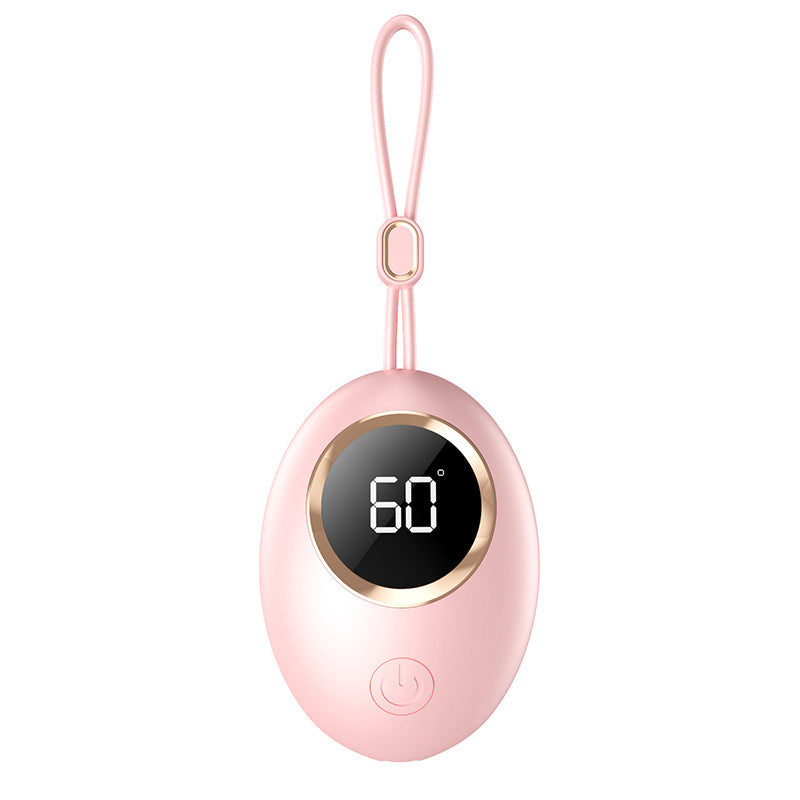 Hand Warmer Power Bank Usb Digital Display Portable Mini Heating Pad