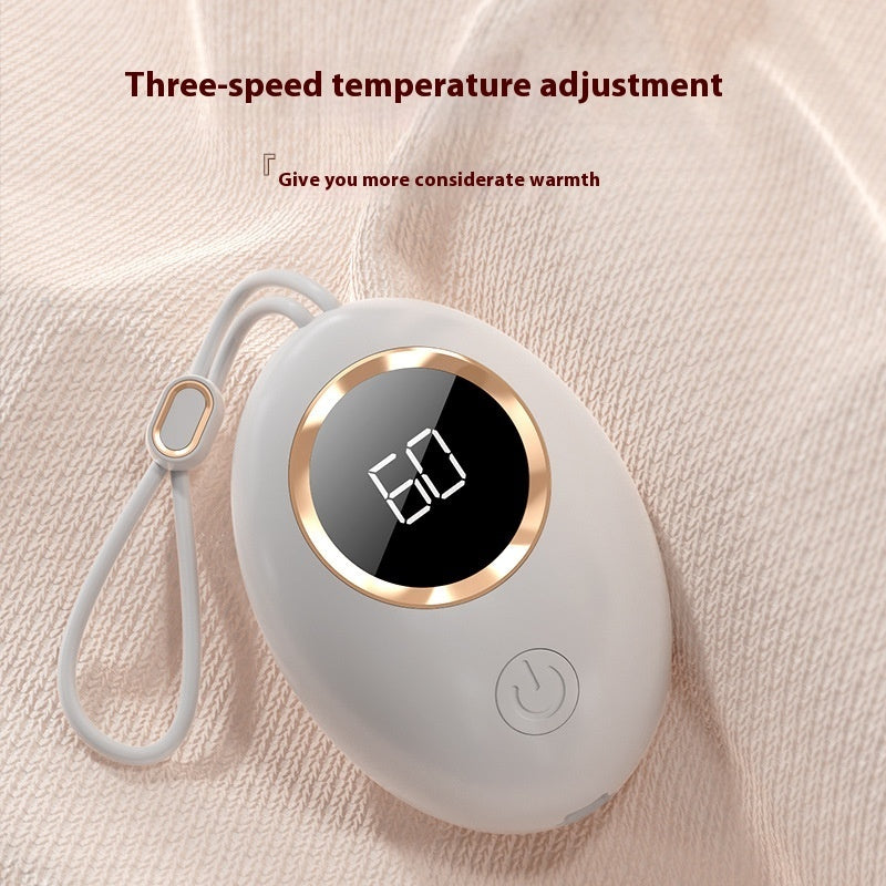 Hand Warmer Power Bank Usb Digital Display Portable Mini Heating Pad