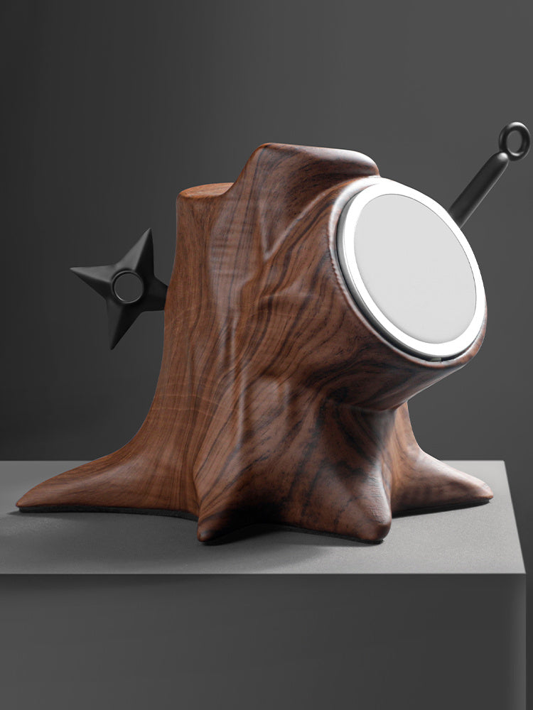 creative-magsafe-magnetic-wireless-charger-stump-shape-mobile-phone-holder