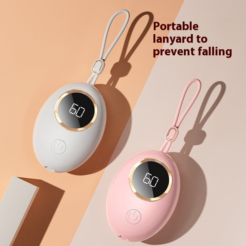 Hand Warmer Power Bank Usb Digital Display Portable Mini Heating Pad