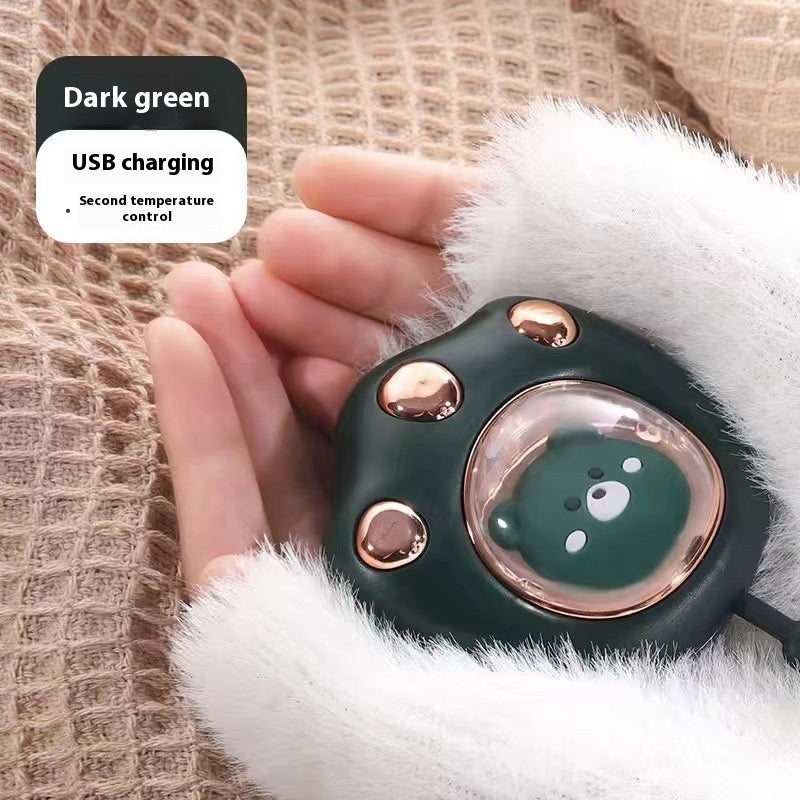 Hand Warmer Power Bank Usb Digital Display Portable Mini Heating Pad